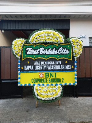 Papan Bunga Duka di Galela Barat