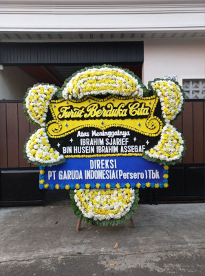 Papan Bunga Duka di Galela Barat