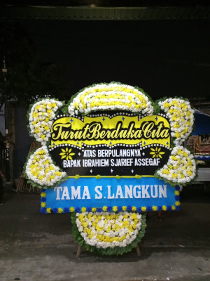 Papan Bunga Duka di Galela Barat