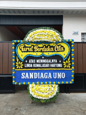 Papan Bunga Duka di Galela Barat