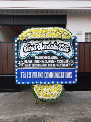 Papan Bunga Duka di Galela Barat